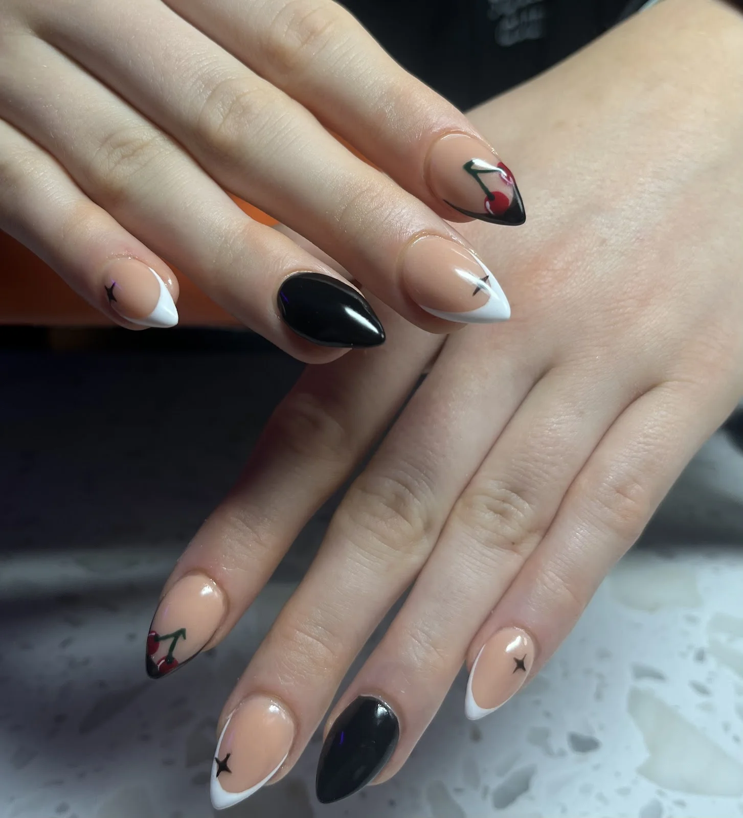 Inside Nails by Malaree — studio interior and waiting area
